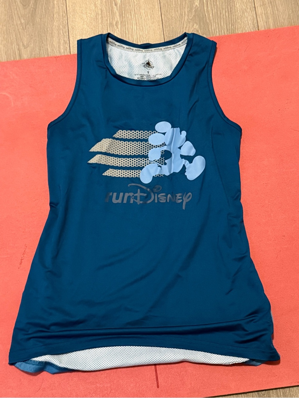 RunDisney Women's Teal Performance Tank Top